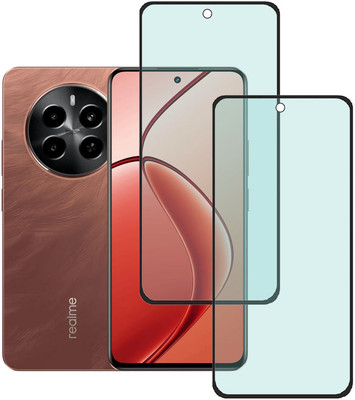 SPRITZEN Edge To Edge Tempered Glass for Realme P1 5G, Matt Glass(Pack of 2)