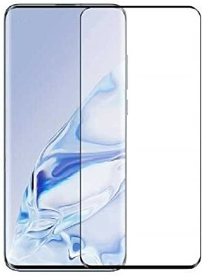 Maxboost Edge To Edge Tempered Glass for Samsung Galaxy S20 Plus (6.7 inch) Advanced Black Border Screen Protector(Pack of 1)