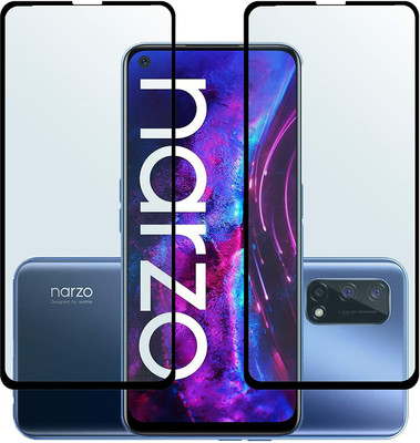 GORILLA PRO Edge To Edge Tempered Glass for Realme Narzo 30 Pro(Pack of 1)