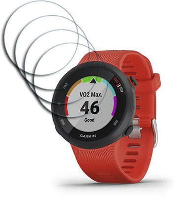 ARBAN Edge To Edge Tempered Glass for Garmin Forerunner 45 1.04 inch SMARTWATCH SCREEN GUARD(Pack of 4)
