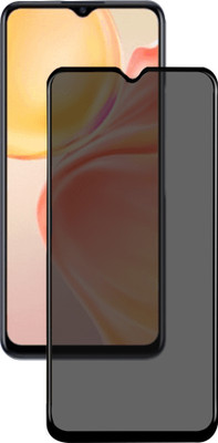 GLOBAL NOMAD Edge To Edge Tempered Glass for VIVO Y75S (Privacy Glass)(Pack of 1)