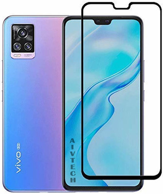 bediwell Edge To Edge Tempered Glass for vivo v20 pro(Pack of 1)