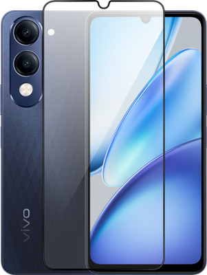 Artistque Edge To Edge Tempered Glass for Vivo T4 Lite 5G(Pack of 1)