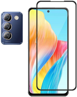 ISAAK Edge To Edge Tempered Glass for Vivo Y200e 5G, Edge to Edge, 11D Tempered Glass & Camera Lens Protector (Combo Pack)(Pack of 2)