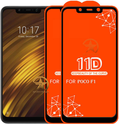 HQ Protection Edge To Edge Tempered Glass for POCO F1(Pack of 2)