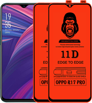 Rofix star Edge To Edge Tempered Glass for OPPO R17 PRO(Pack of 2)