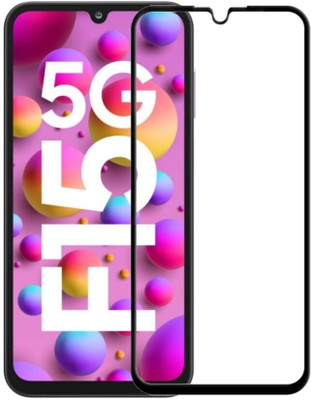 EITANSHA CREATION Edge To Edge Tempered Glass for Samsung Galaxy A15 5G, Samsung Galaxy F15 5G, Samsung Galaxy M15 5G(Pack of 1)