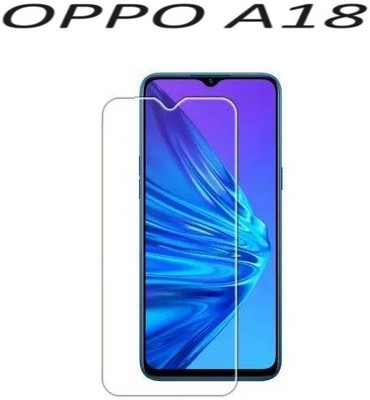 O2MG Edge To Edge Tempered Glass for OPPO A18(Pack of 1)