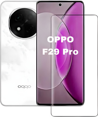 samixonix Edge To Edge Tempered Glass for OPPO F29 PRO 5G(Pack of 1)