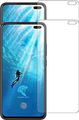YuviKrissh Edge To Edge Tempered Glass for Vivo V17 pro(Pack of 2)