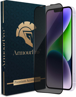 ArmourPro Edge To Edge Tempered Glass for iPhone 14 Plus, Apple iPhone 14 Plus, Apple iPhone 13 Pro Max, (Privacy Anti Spy)(Pack of 1)