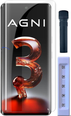 arrise Edge To Edge Tempered Glass for Lava agni 3(Pack of 1)