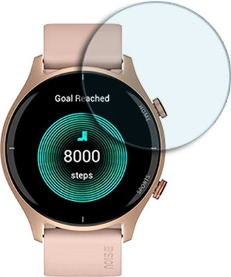 Aleena Edge To Edge Tempered Glass for NoiseFit Twist Smart Watch 1.38 inch ANTIBLUE TEMPERED GUARD 0.128(Pack of 1)