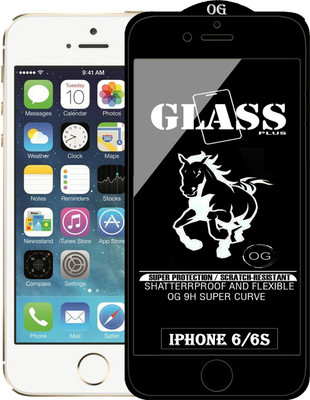 Rofix star Edge To Edge Tempered Glass for Apple iPhone 6(Pack of 1)