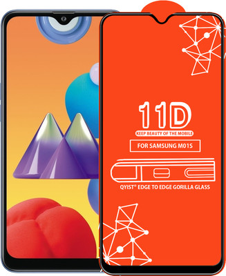 Qyist Edge To Edge Tempered Glass for Samsung Galaxy M10S(Pack of 1)