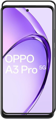 AKSHUD Edge To Edge Tempered Glass for OPPO A3 Pro 5G, OPPO A3 Pro(Pack of 1)