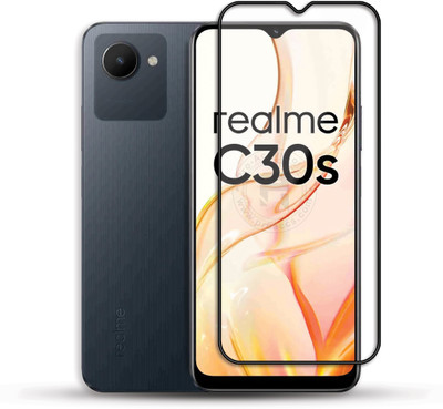 PROACCS Edge To Edge Tempered Glass for REALME C30S(Pack of 1)