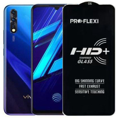 Vvr Edge To Edge Tempered Glass for Vivo Z1x(Pack of 1)