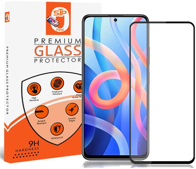 Maxboost Edge To Edge Tempered Glass for Xiaomi Redmi K50i 5G Premium Screen Protector Guard with Easy Installation Kit(Pack of 1)