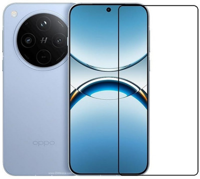 Hyper Edge To Edge Tempered Glass for OPPO Find X8 Pro, Oppo Find X8 Pro 5G(Pack of 1)