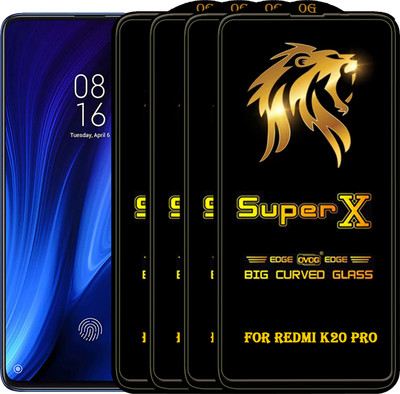 PFOAM Edge To Edge Tempered Glass for Mi K20 Pro(Pack of 4)