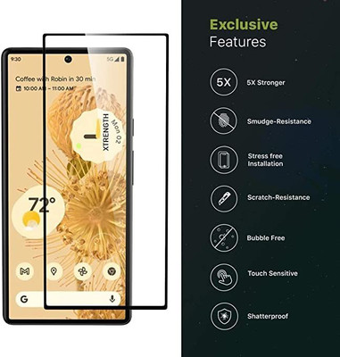 GORILLA PRO Edge To Edge Tempered Glass for -Google Pixel 7-(Pack of 2)