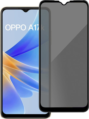 GLOBAL NOMAD Edge To Edge Tempered Glass for OPPO A17k(Pack of 1)