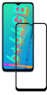 O2MG Edge To Edge Tempered Glass for Infinix Hot 12 Pro(Pack of 1)