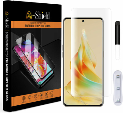 MS-Shield Edge To Edge Tempered Glass for OPPO Reno8 T 5G(Pack of 1)