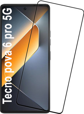 Flipkart SmartBuy Edge To Edge Tempered Glass for Tecno Pova 6 Pro 5G(Pack of 1)