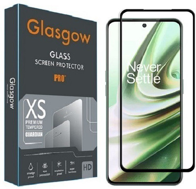 Glasgow Edge To Edge Tempered Glass for OnePlus 10T 5G(Pack of 1)