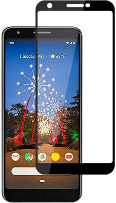 Resolute Edge To Edge Tempered Glass for Google Pixel 3a XL, DelhiGear Glass(Pack of 1)
