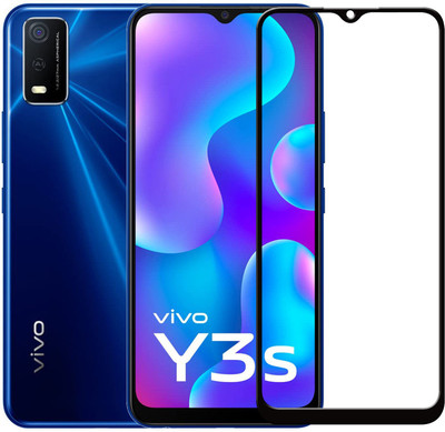 Gorilla Glass Edge To Edge Tempered Glass for VIVO Y3S(Pack of 1)