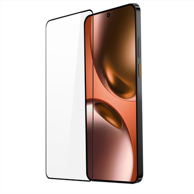 COVER CAPITAL Edge To Edge Tempered Glass for Realme GT 7T(Pack of 1)