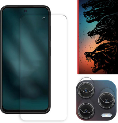 SOMTONE Edge To Edge Tempered Glass for Lava Bold N1 Pro 4G Tempered Glass Screen Protector | Anti-Scratch | Edge to Edge Full Coverage | 9H Hardness ( 1 FRONT SCREEN GUARD + 1 CAMERA LENS PROTECTOR + 1 FREE BACK EMBOSSED SKIN061 )(Pack of 1) SOMTONE Edge To Edge Tempered Glass for Lava Bold N1 Pro 4G Tempered Glass Screen Protector | Anti-Scratch | Edge to Edge Full Coverage | 9H Hardness ( 1 FRONT SCREEN GUARD + 1 CAMERA LENS PROTECTOR + 1 FREE BACK EMBOSSED SKIN061 )(Pack of 1)