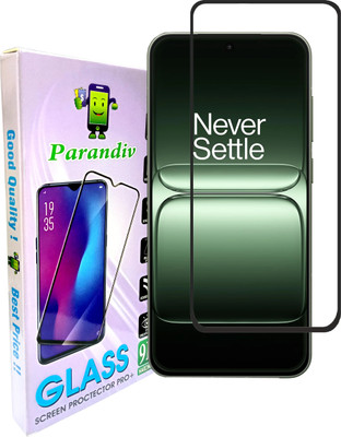 PARANDIV Edge To Edge Tempered Glass for Branded High Quality Tempered For OnePlus 13s 5G(Pack of 1)
