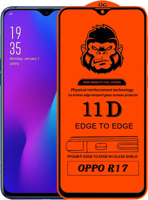 Xester Edge To Edge Tempered Glass for OPPO R17(Pack of 1)