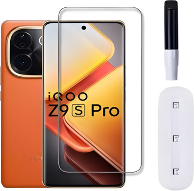 Sciforce Tempered Glass Guard for iQOO Z9s Pro 5G, UV Matte Screen Protector, UV Tempered Glass Screen Protector - Advanced Borderless Design(Pack of 1)
