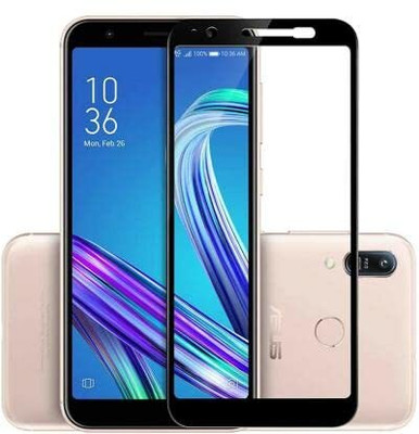 MoreFit Edge To Edge Tempered Glass for Asus Zenfone Max (M1) ZB555KL(Pack of 1)