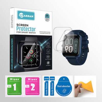 20SKY Impossible Screen Guard for crossbeats Ignite Grande 1.75 inch Smartwatch(Pack of 2)