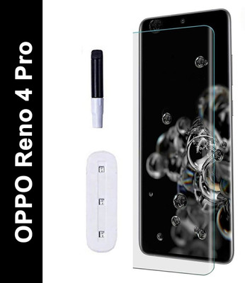XYNITY Edge To Edge Tempered Glass for Oppo Reno4 Pro(Pack of 1)
