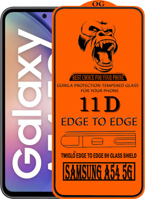 TWIGLO Edge To Edge Tempered Glass for SAMSUNG A54 5G(Pack of 1)