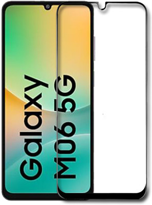 INFINITYWORLD Edge To Edge Tempered Glass for Samsung Galaxy M06 5G, Samsung Galaxy M06(Pack of 1)