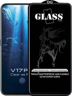 TWIGLO Edge To Edge Tempered Glass for VIVO V17 PRO(Pack of 1)
