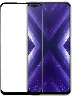 VISHRN Edge To Edge Tempered Glass for Realme X3(Pack of 1)