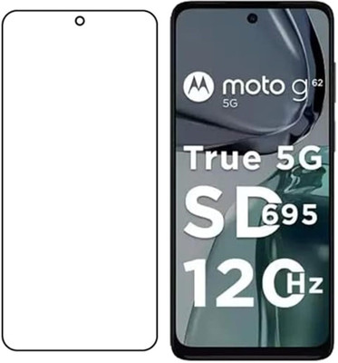 iCopertina Edge To Edge Tempered Glass for Moto G62 5G(Pack of 1)