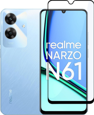 SRT Edge To Edge Tempered Glass for Realme Narzo N61(Pack of 1)