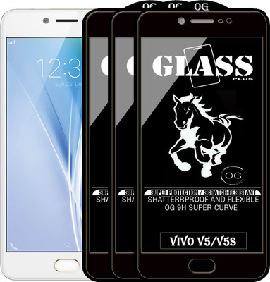 PFOAM Edge To Edge Tempered Glass for VIVO V5S(Pack of 3)