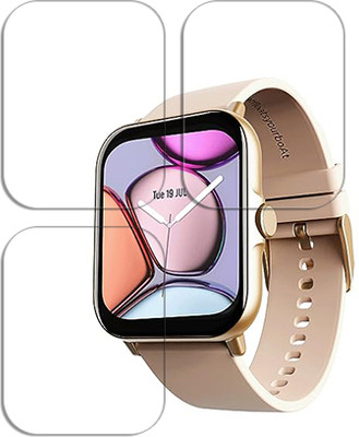 ARBAN Edge To Edge Tempered Glass for boAt Wave Ultima Max 1.9 inch SMARTWATCH SCREEN GUARD(Pack of 3)