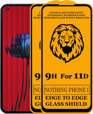 HQ Protection Edge To Edge Tempered Glass for Nothing Phone (1), Nothing Phone 1, Nothing Phone1(Pack of 2)
